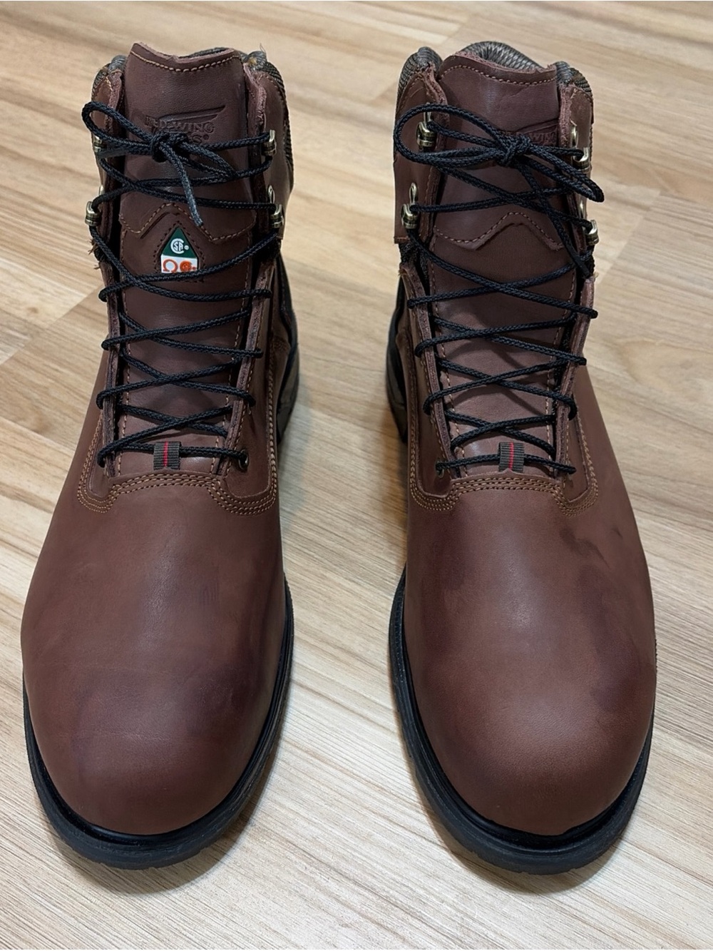 Red Wing 3572 BRNR XP Waterproof Safety Toe Work Boots Men’s 15D Brown EH